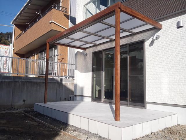 YSガーデンのエクステリア施工事例 2枚目